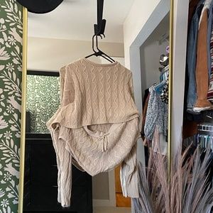 Nastygal: knit, cropped, loungewear set